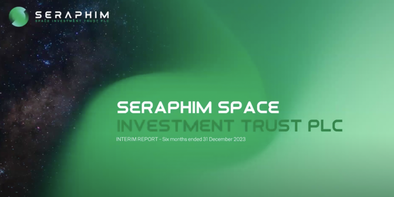 Seraphim Space Investment Trust Interim Report to 31 December 2023 – Manager PowerPoint Presentation video